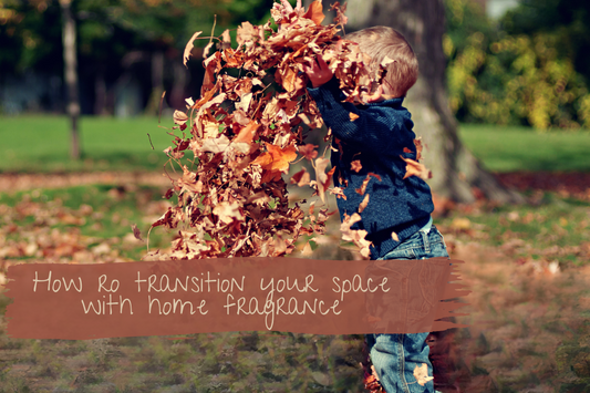 Autumn is here. Transition you home from summer to fall with easy home fragrance hacks.
