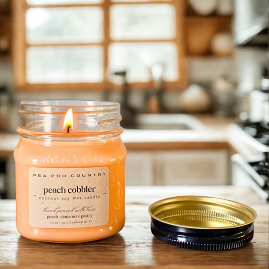 Peach Cobbler Candle