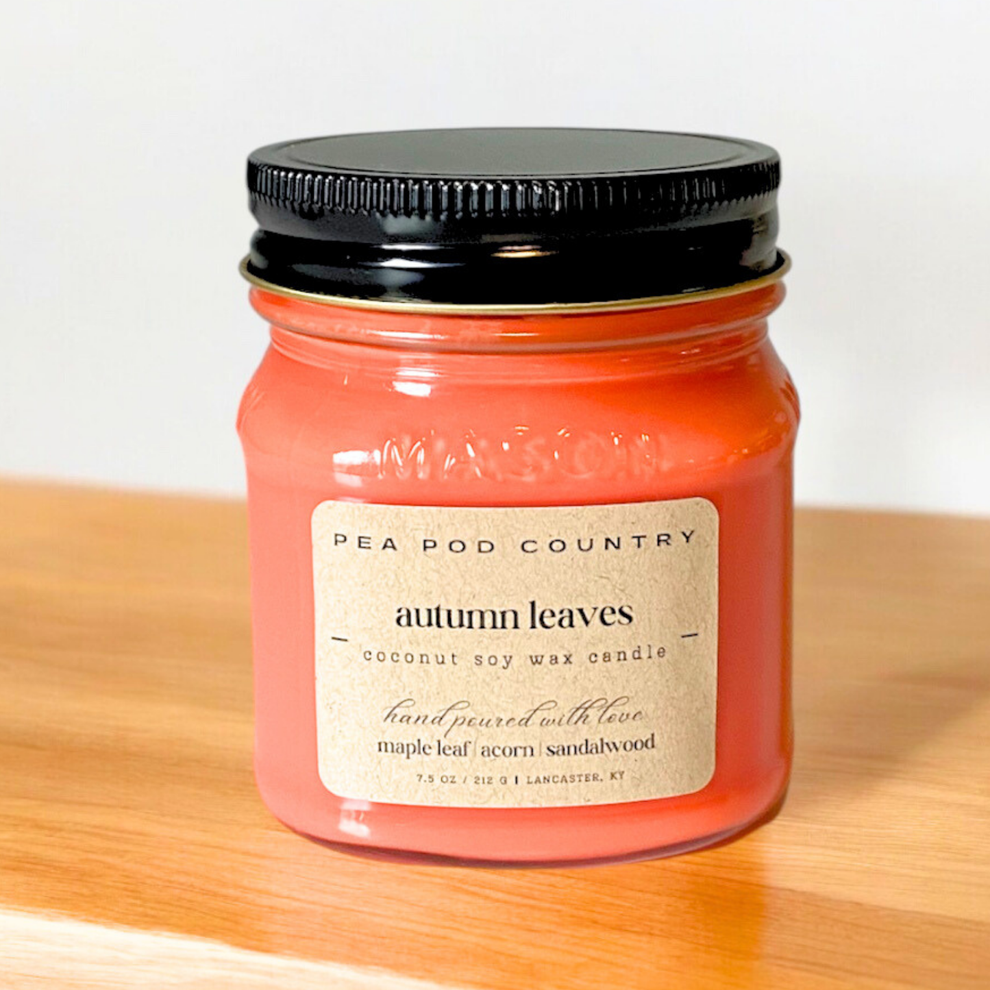 Autumn Leaves Candle