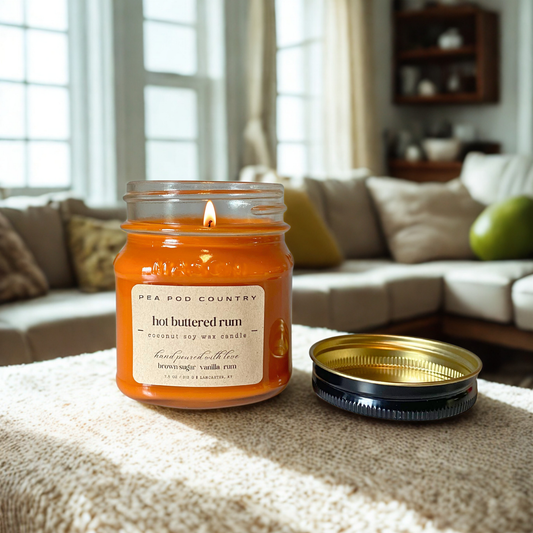 Hot Buttered Rum Candle