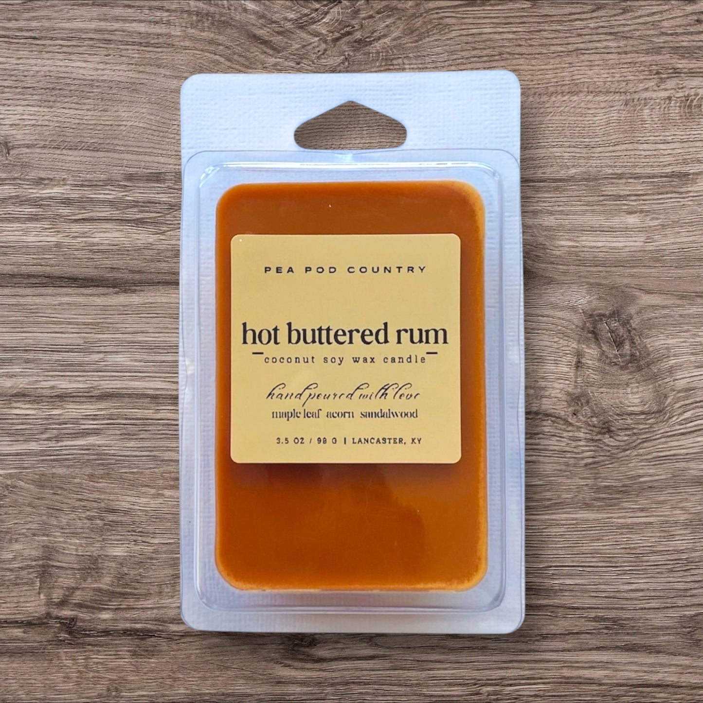 Hot Buttered Rum Wax Melt