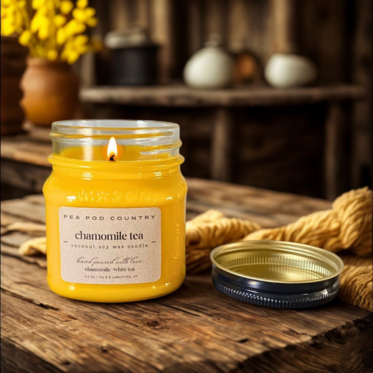 Chamomile Tea Candle