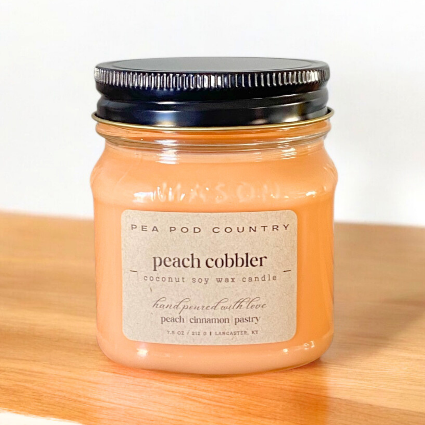 Peach Cobbler Candle