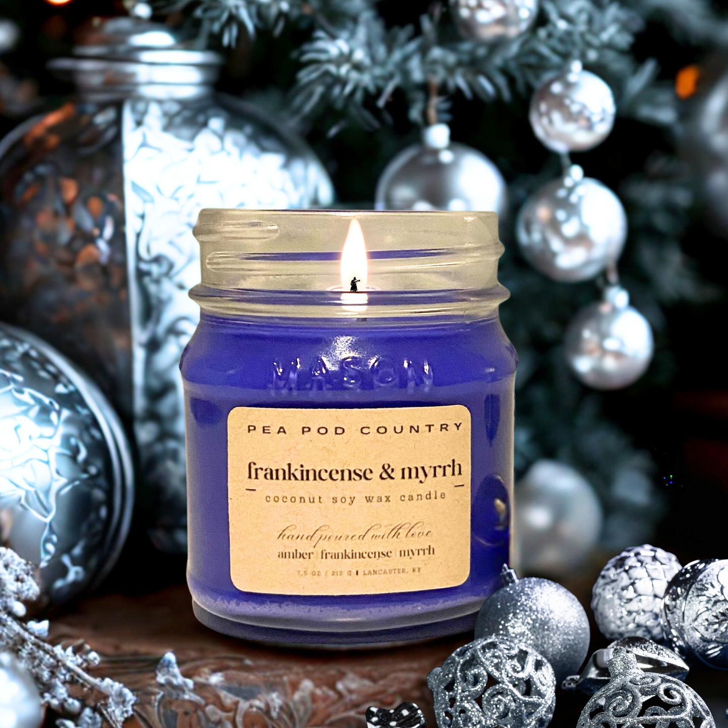 The Calm & Elegant Pair : Moonlit Snow + Frankincense and Myrrh
