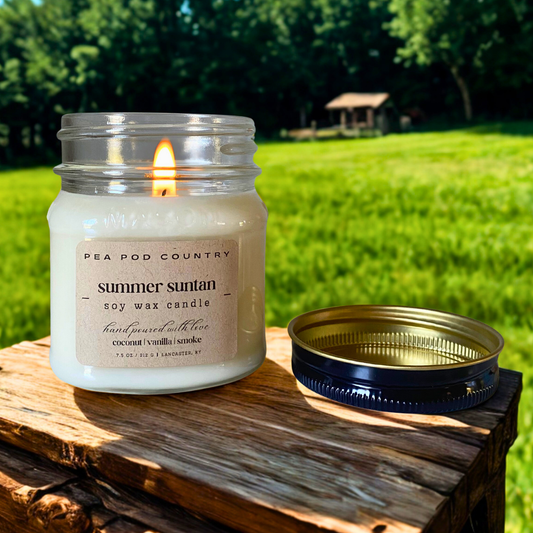 Summer Suntan Candle