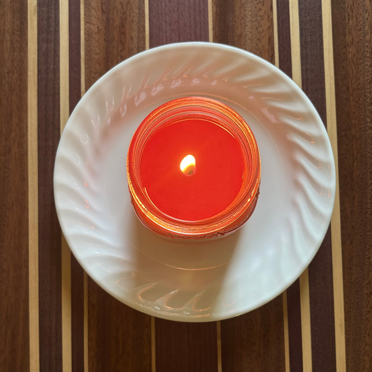 Autumn Leaves Candle
