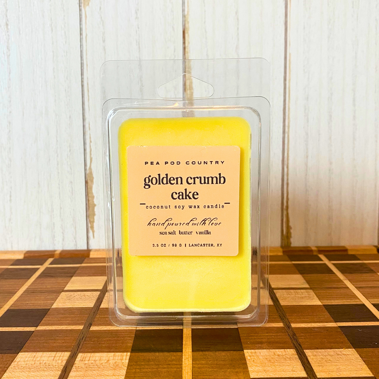 Golden Crumb Cake Wax Melt