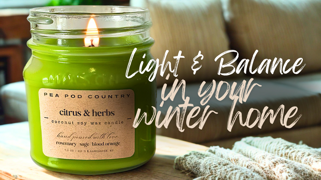 Bringing Light and Balance Into a Winter Home