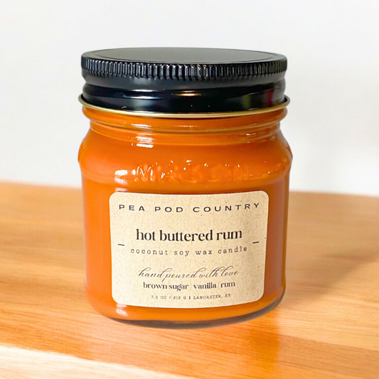 Hot Buttered Rum Candle