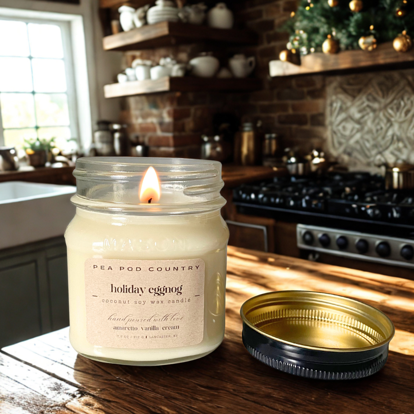 Holiday Eggnog Candle