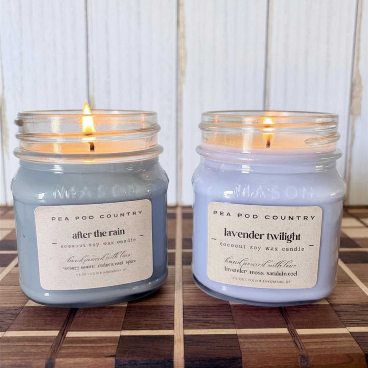 After The Rain with Lavender Twilight Candle Pairing