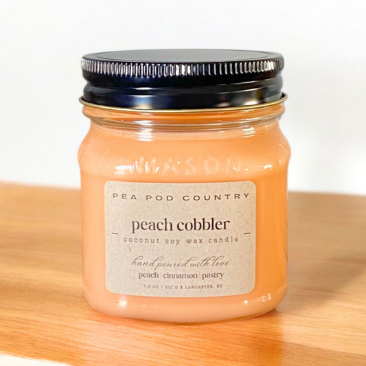 Peach Cobbler Candle