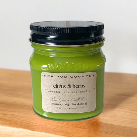 Citrus & Herbs Candle