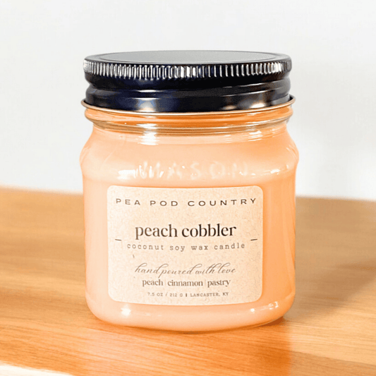 Peach Cobbler Candle