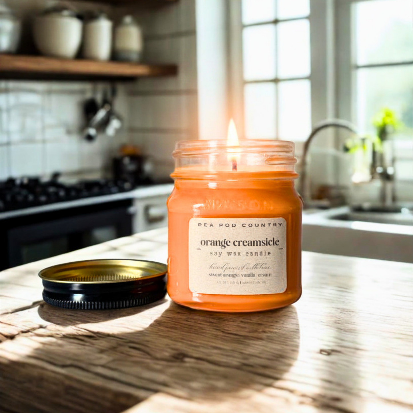 Orange Creamsicle Candle