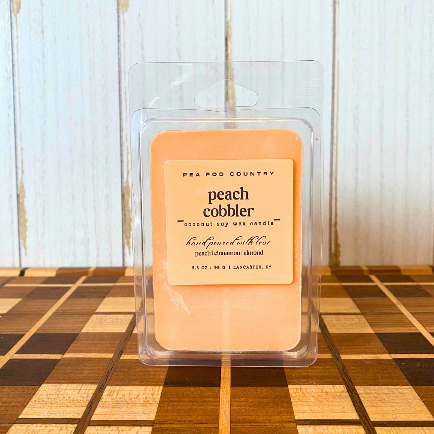 Peach Cobbler Wax Melt